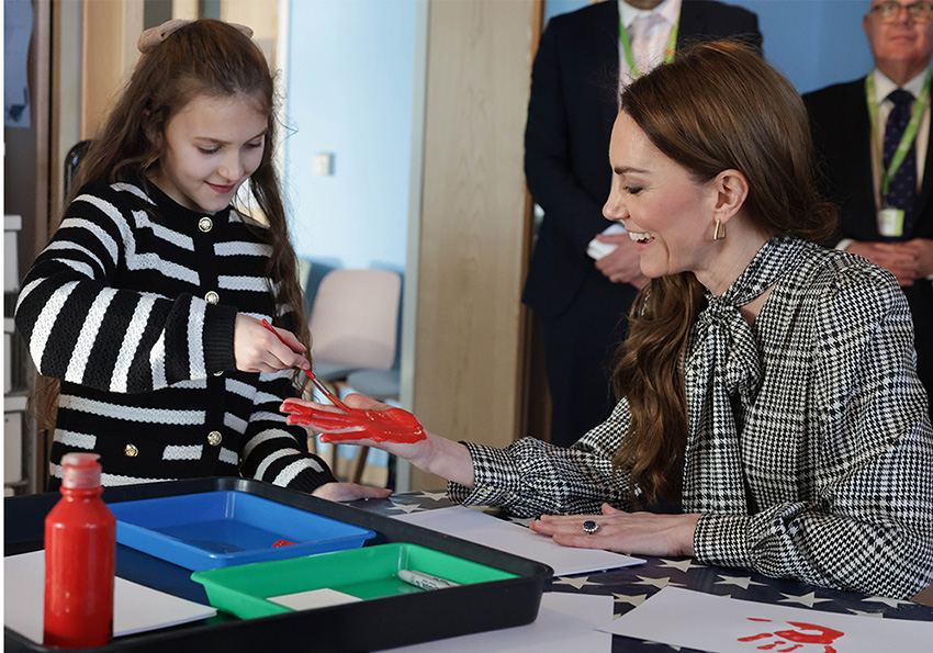 The Duchess of Cambridge Patron of Ty Hafan